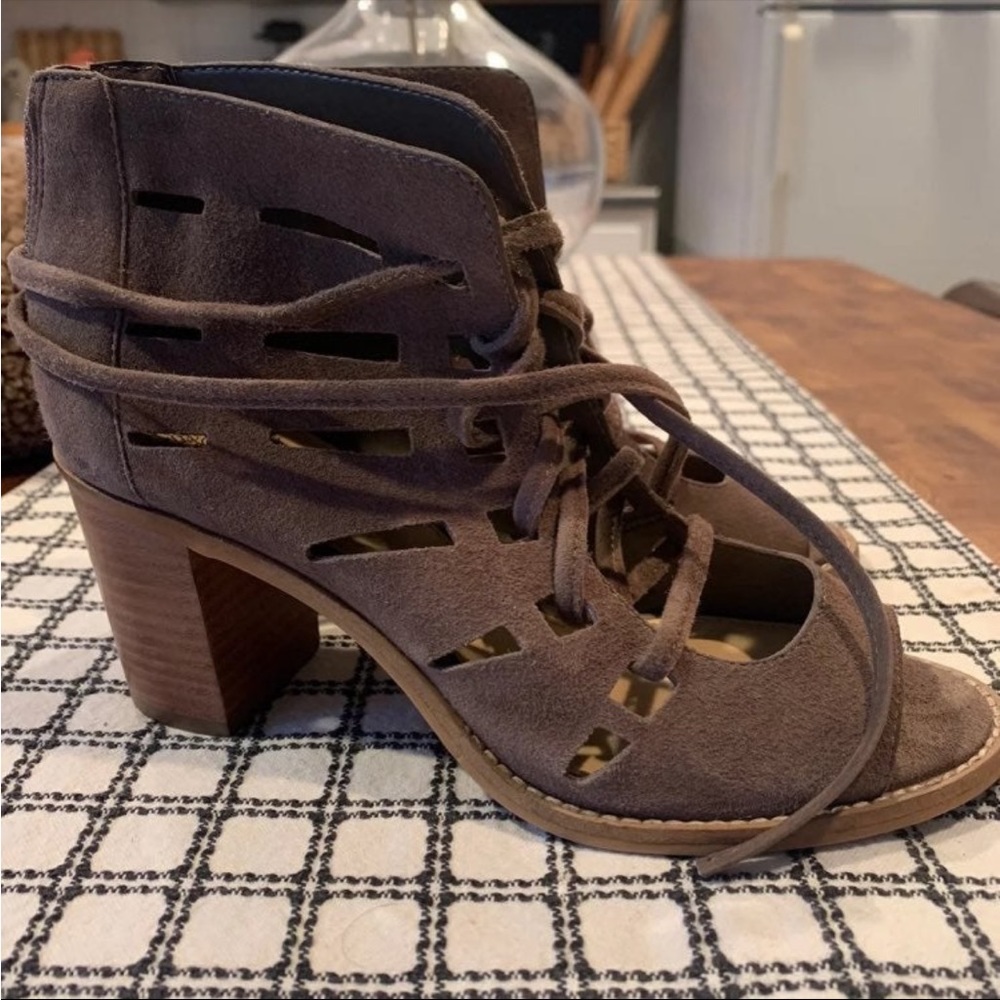 Vince Camuto Tressa Open Toe Block Heels